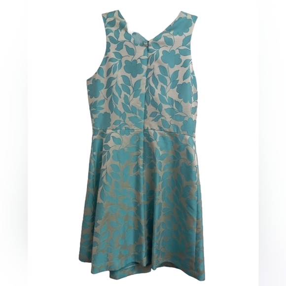 Tahari NWT 6123P920 Aqua Blue Dress - Picture 4 of 5